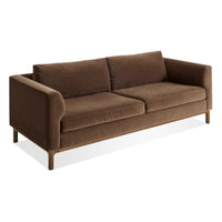 Guide 82&quot; Sofa in Coffee Velvet - Angle 5