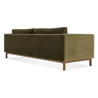 Guide 96" Sofa in Moss Velvet - Angle 7