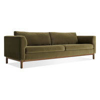 Guide 96" Sofa in Moss Velvet - Angle 4