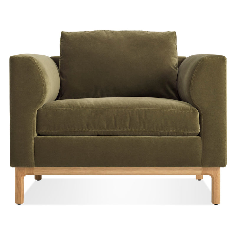 Guide Lounge Chair in Moss Velvet