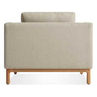Guide Lounge Chair in Sanford Oatmeal - Angle 6