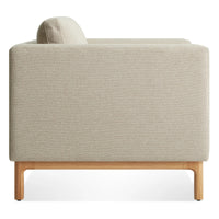 Guide Lounge Chair in Sanford Oatmeal - Angle 4