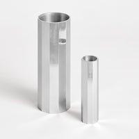 Gussy Large Vase in Stainless - Angle 6
