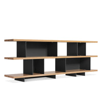 Happy Day Shelving 3 Shelf en White Oak / Oblivion - ángulo 3