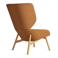 Heads Up Lounge Chair in Maharam Murmur in Argan - Angle 7