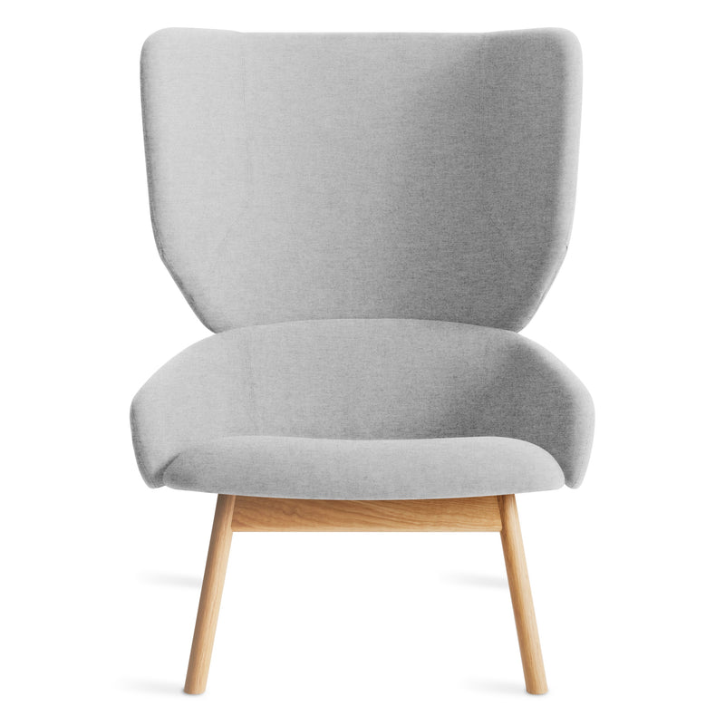 Heads Up Lounge Chair in Gabro Light Grey