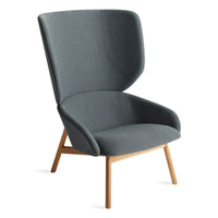 Heads Up Lounge Chair in Maharam Mode in Machine - Angle 4