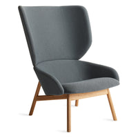 Heads Up Lounge Chair in Maharam Mode in Machine - Angle 3