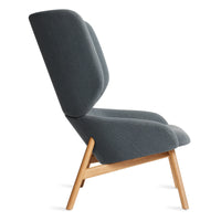 Heads Up Lounge Chair in Maharam Mode in Machine - Angle 5