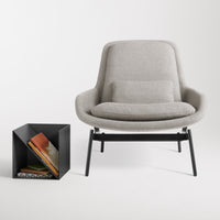 HiFive Magazine Rack in Oblivion - Angle 2