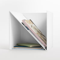 HiFive Magazine Rack en White - ángulo 5
