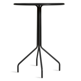 Hot Mesh 30" Bar Table in Black - Angle 1