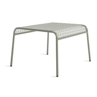 Hot Mesh Ottoman in Grey Green - Angle 2