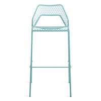 Hot Mesh Stool in Aqua - Angle 1