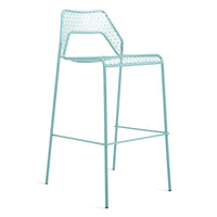 Hot Mesh Stool in Aqua - Angle 2