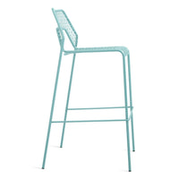 Hot Mesh Stool in Aqua - Angle 4
