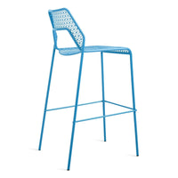 Hot Mesh Stool in Simple Blue - Angle 5