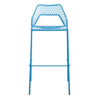 Hot Mesh Stool in Simple Blue - Angle 1