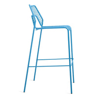 Hot Mesh Stool in Simple Blue - Angle 4