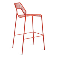 Hot Mesh Stool in Humble Red - Angle 5