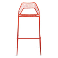 Hot Mesh Stool in Humble Red - Angle 1