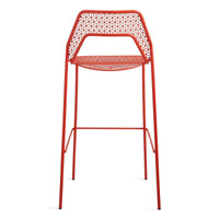 Hot Mesh Stool in Humble Red - Angle 6