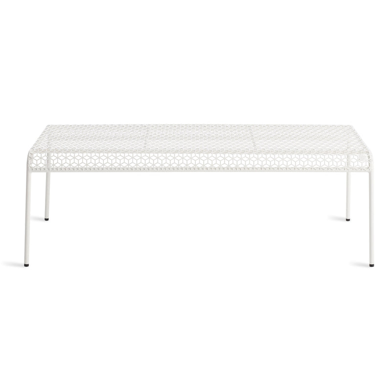 Hot Mesh Bench in Off White - Angle 2