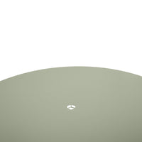 Hot Mesh Cafe Table in Grey Green - Angle 3