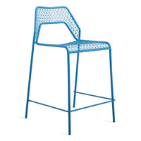 Hot Mesh Stool in Simple Blue - Angle 2