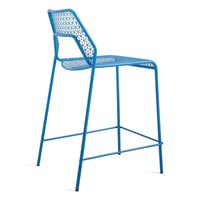 Hot Mesh Stool in Simple Blue - Angle 5