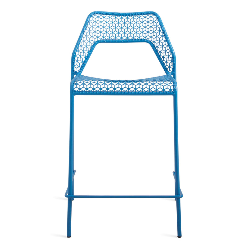 Hot Mesh Stool in Simple Blue