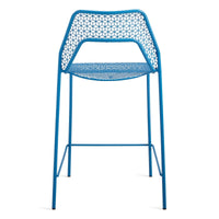 Hot Mesh Stool in Simple Blue - Angle 6