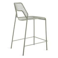 Hot Mesh Stool in Grey Green - Angle 5