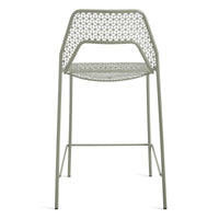 Hot Mesh Stool in Grey Green - Angle 6