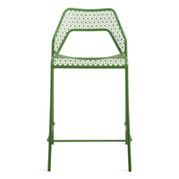 Hot Mesh Stool in Green - Angle 1