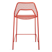 Hot Mesh Stool in Humble Red - Angle 6