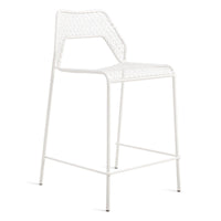 Hot Mesh Stool in Off White - Angle 2