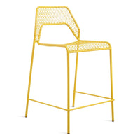 Hot Mesh Stool in Natural Yellow - Angle 2