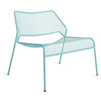 Hot Mesh Lounge Chair in Aqua - Angle 2