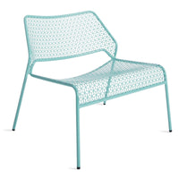 Hot Mesh Lounge Chair in Aqua - Angle 3