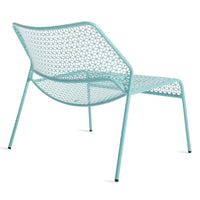 Hot Mesh Lounge Chair in Aqua - Angle 5