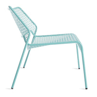 Hot Mesh Lounge Chair in Aqua - Angle 4