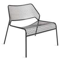 Hot Mesh Lounge Chair in Black - Angle 3