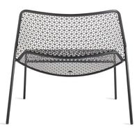 Hot Mesh Lounge Chair in Black - Angle 6