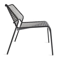 Hot Mesh Lounge Chair in Black - Angle 4