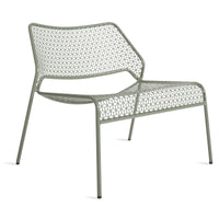 Hot Mesh Lounge Chair in Grey Green - Angle 2