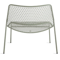 Hot Mesh Lounge Chair in Grey Green - Angle 6