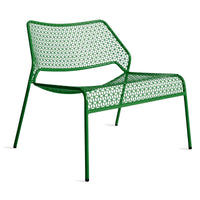 Hot Mesh Lounge Chair in Green - Angle 2