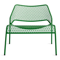 Hot Mesh Lounge Chair in Green - Angle 1