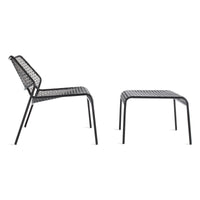 Hot Mesh Lounge Chair in Black - Angle 8